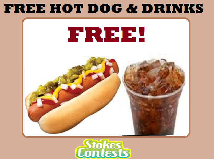 Image FREE Hot Dogs & Drinks TOMORROW ONLY!