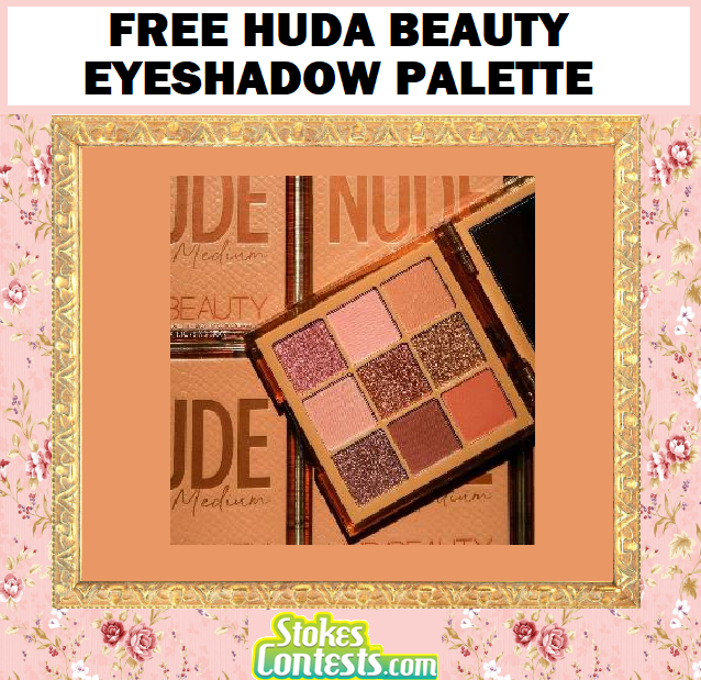 Image FREE Huda Beauty Eyeshadow Palette