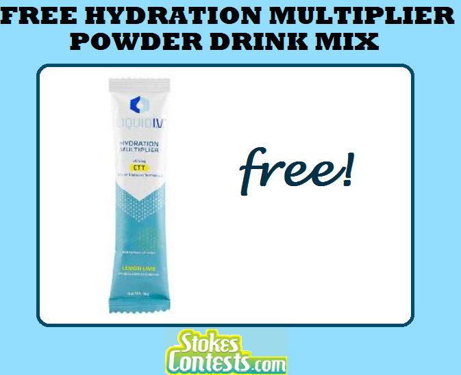 Image FREE stick of Hydration Multiplier Powder Drink Mix 