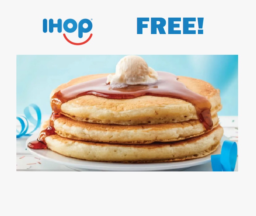 Image FREE IHOP Pancakes