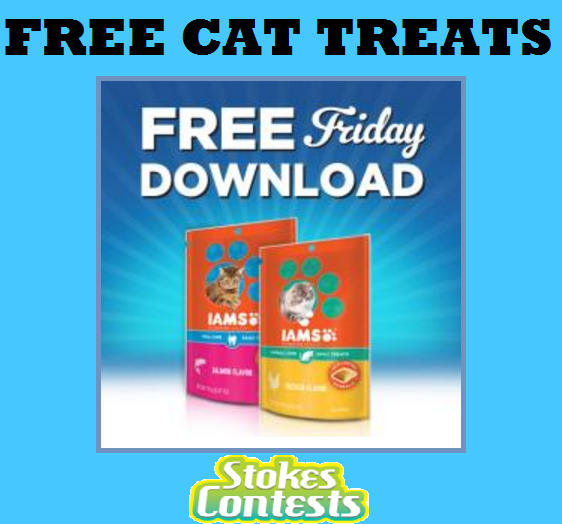 Image FREE IAMS Cat Treats TODAY ONLY!