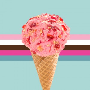 Image FREE Marble Slab Birthday Cone