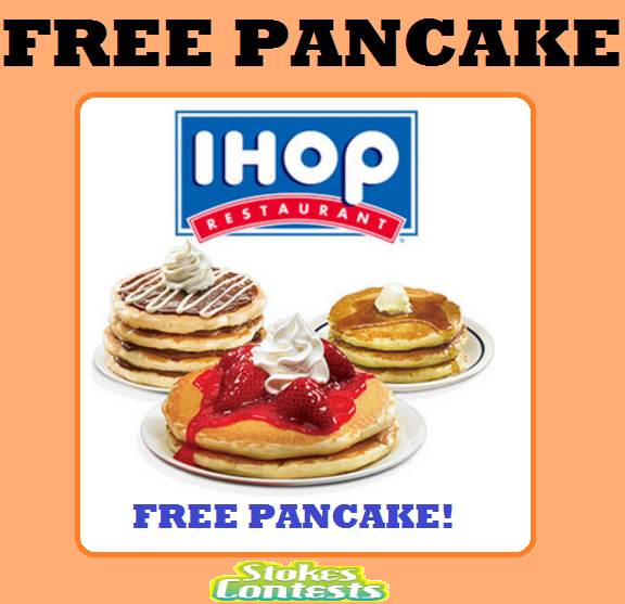 Image FREE Pancakes at IHOP on March 8 ONLY