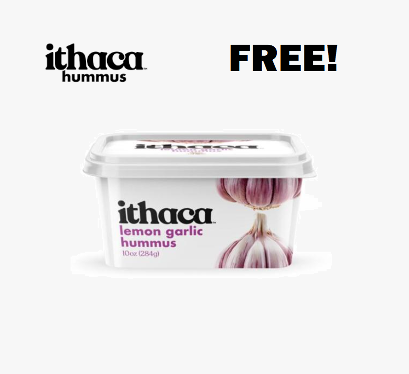 Image FREE Tub of Ithaca Hummus 