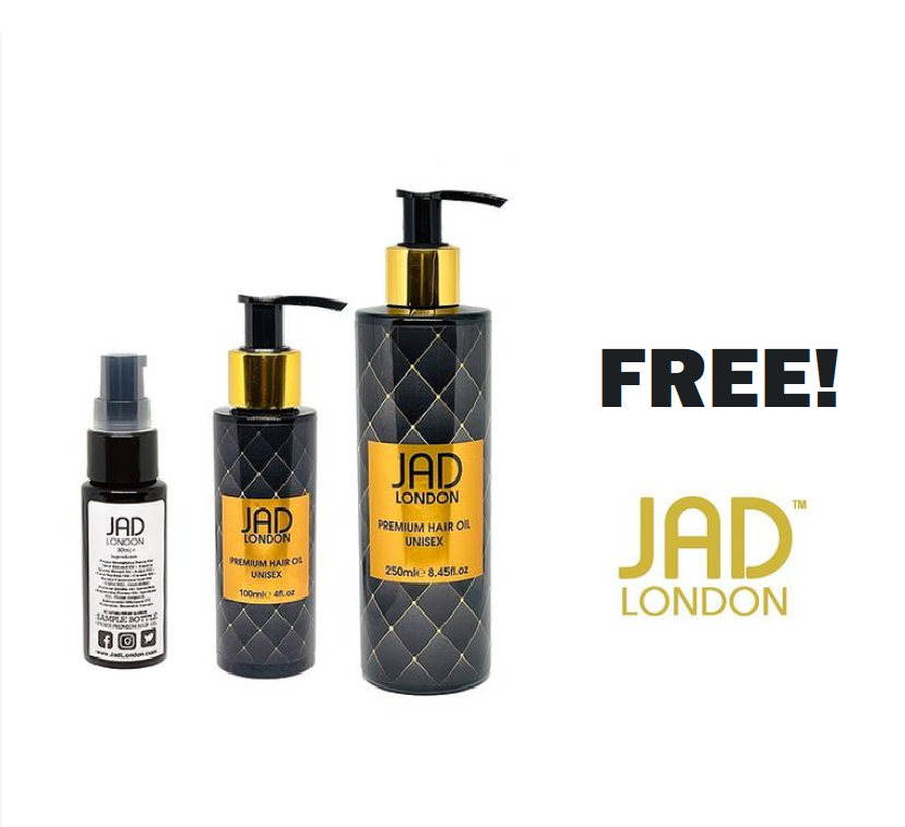 Image FREE JAD London Hair Oil