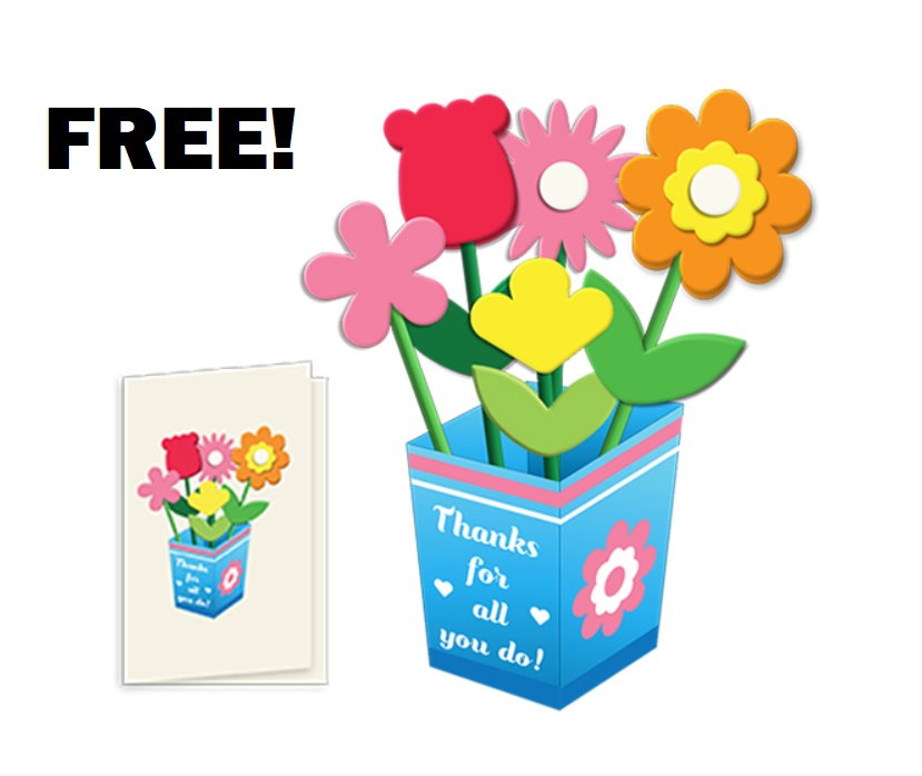 Image FREE Mother's Day Bouquet Kit Craft at JCPenney Kids Event