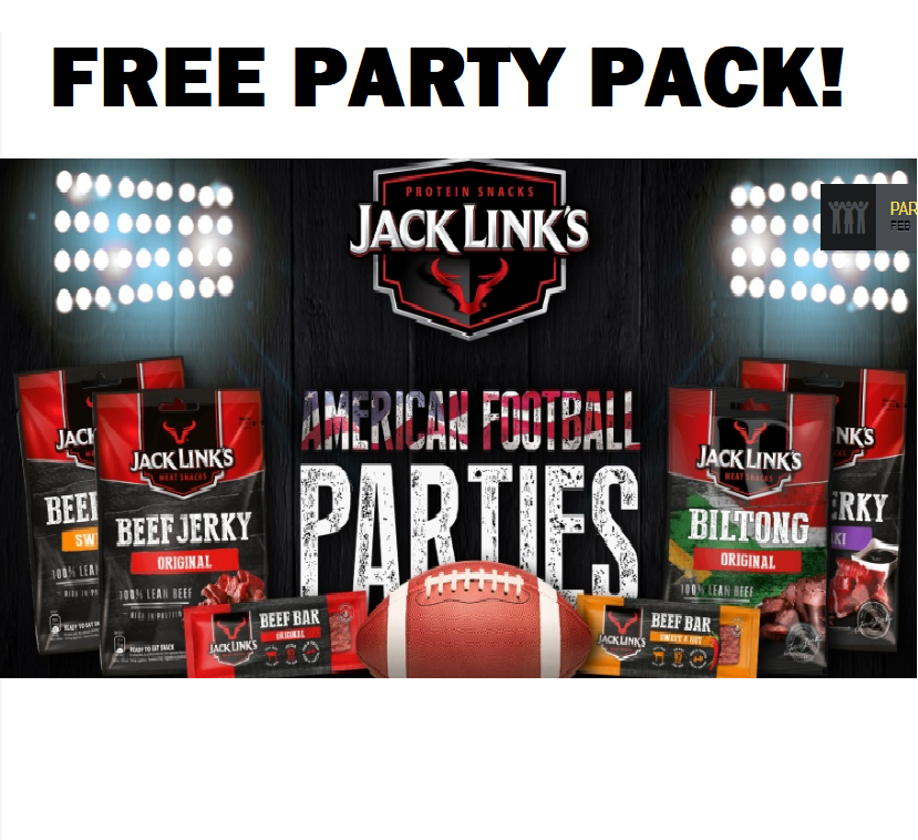 Image FREE Jack Link’s Party Pack