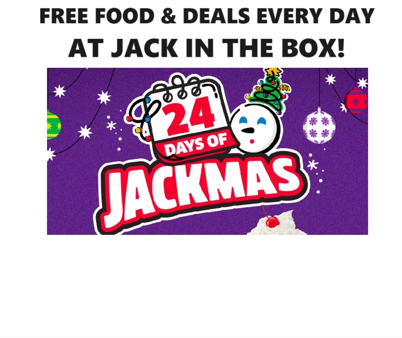 Image FREE Food & Deals EVERY DAY! at Jack in the Box