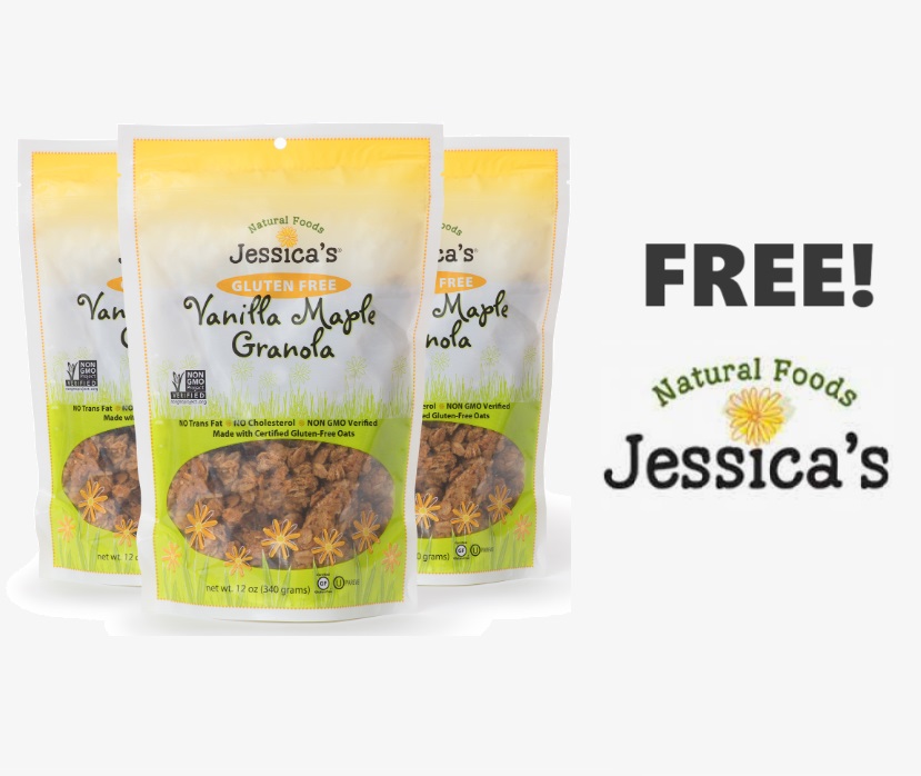 Image FREE Bag of Jessica's Natural Foods Granola