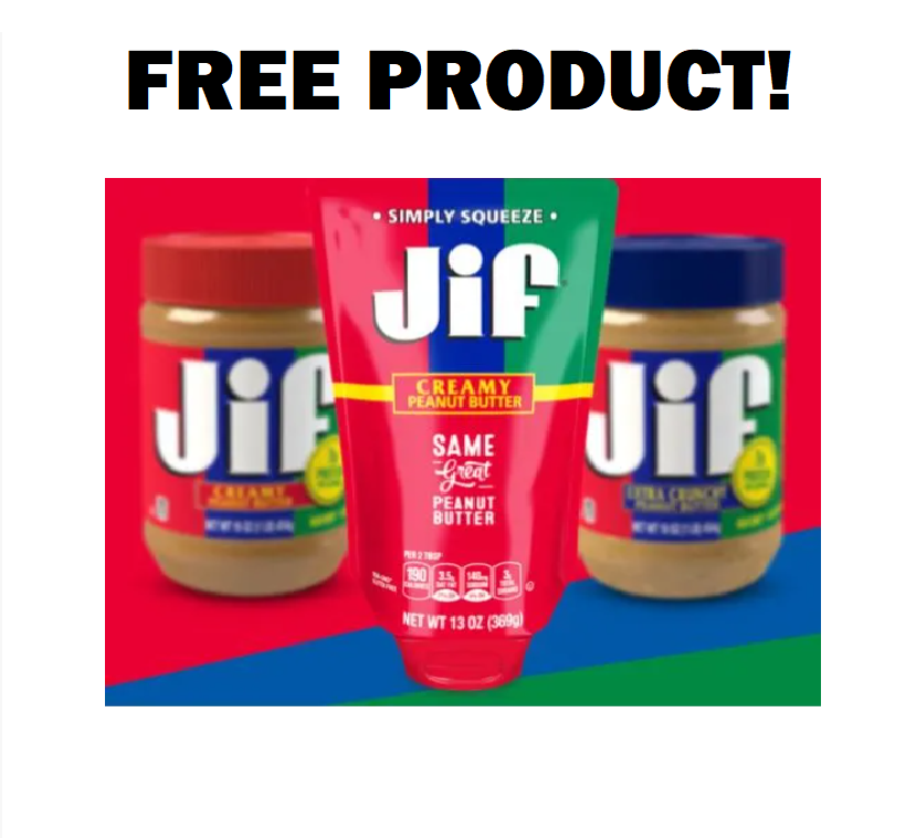 Image Free Full-Sized Jiff Peanut Butter Products For People Effected By The Jiff Recall! No Proof Needed!