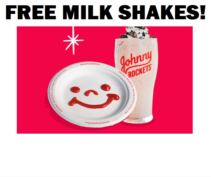 Image FREE Milk Shake at Johnny Rockets for You and a Friend