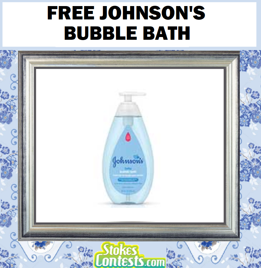 Image FREE Johnson's Bubble Bath