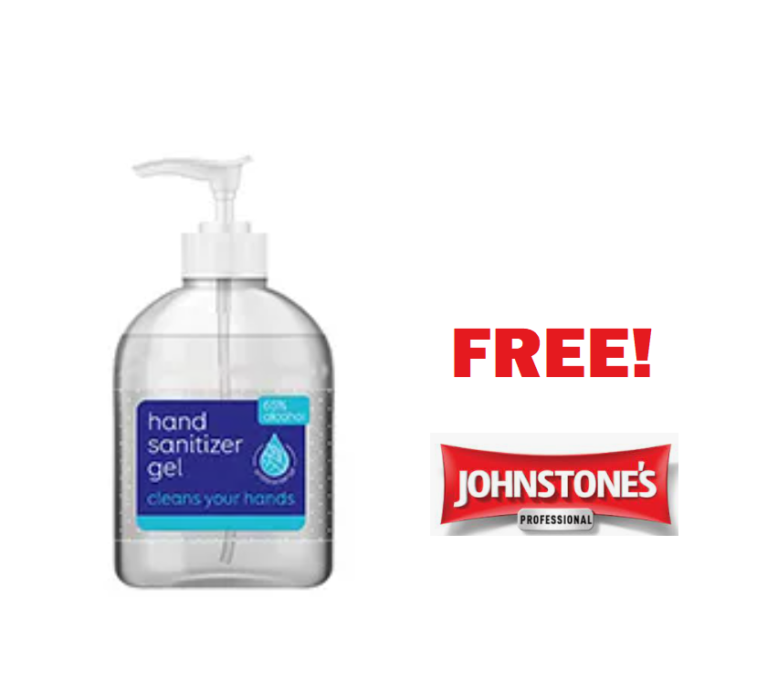 Image FREE Johnstone’s Hand Sanitiser