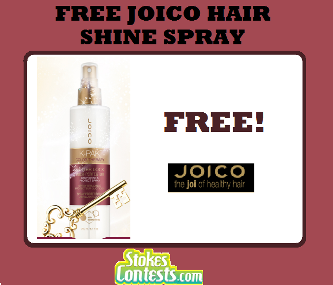 Image FREE Joico Hair Shine Spray