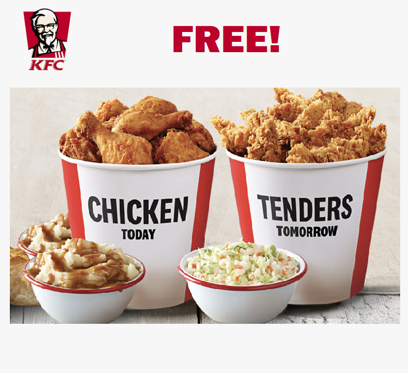 Image FREE KFC Side Dish