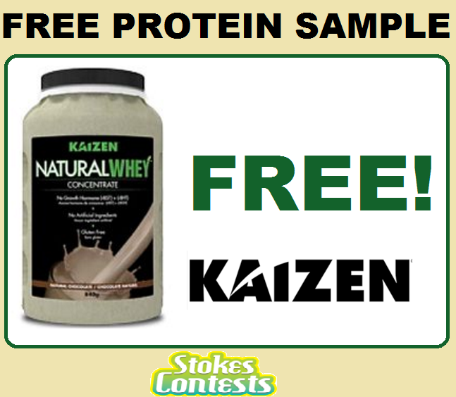 Image FREE Kaizen Naturals Protein Sample.