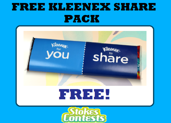 Image FREE Kleenex Share Pack