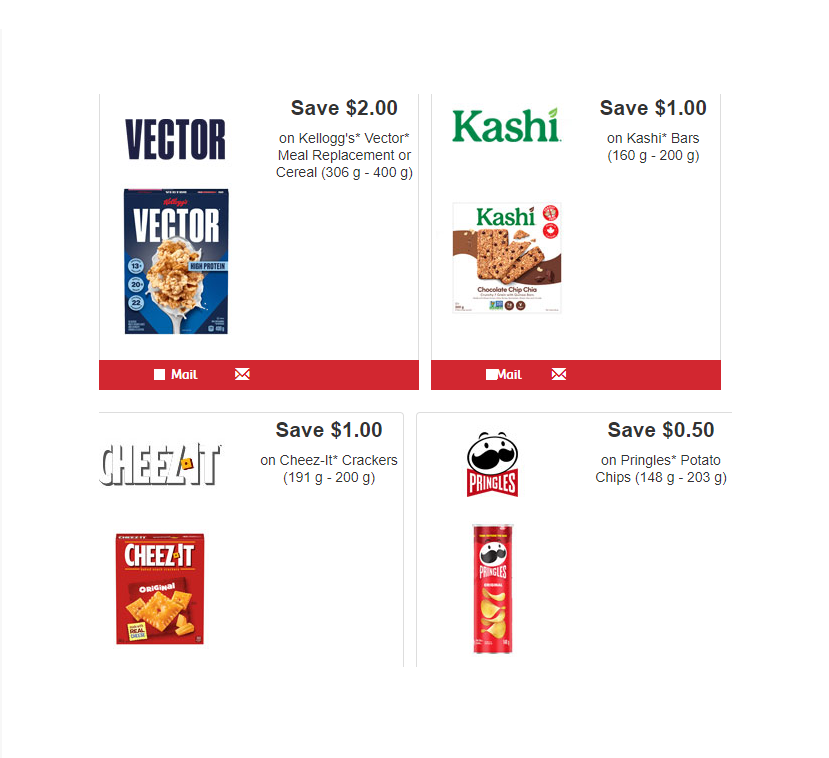 Image Save $2 on Kellogg's Vector Cereal, Save $1 on Kashi Bars, Save $1 on Cheez-It Crackers & MORE!