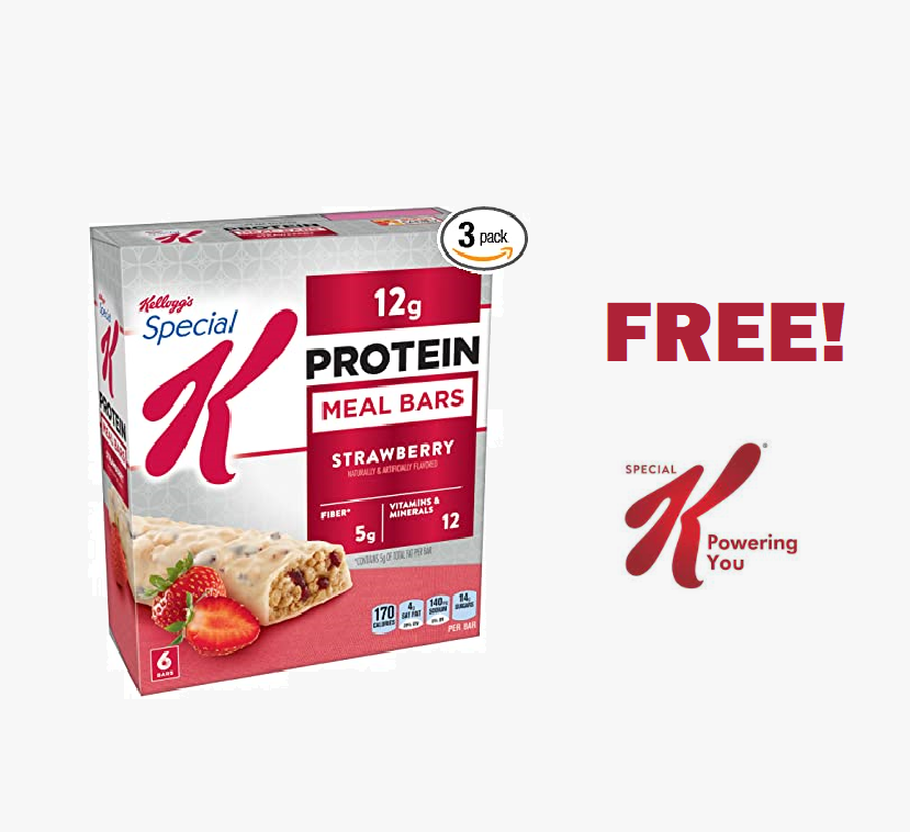 Image FREE Special K Protein Meal Bars