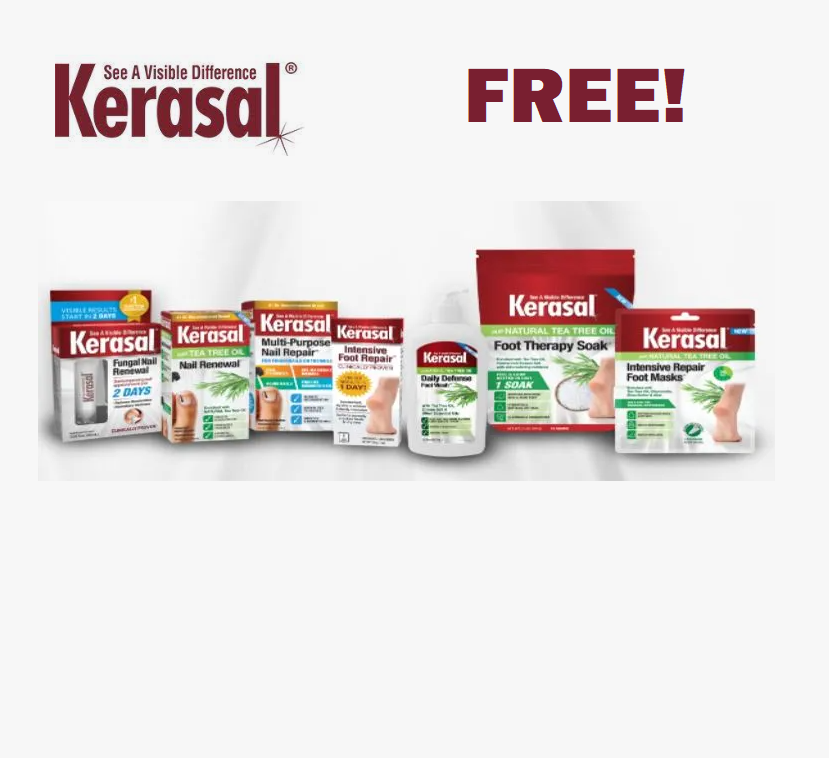 Image FREE Kerasal Foot Care & Nail Care Products