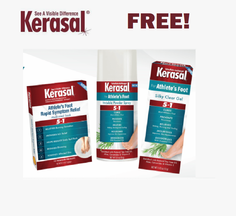 Image FREE Kerasal Athlete's Foot Treatment and Relief Products