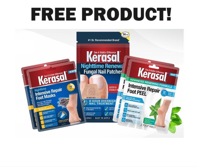 Image FREE Kerasal Nail And Foot Care Products! (must apply)