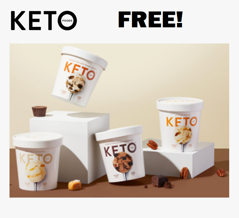 Image FREE Keto Foods Ice Cream Pints & Bars