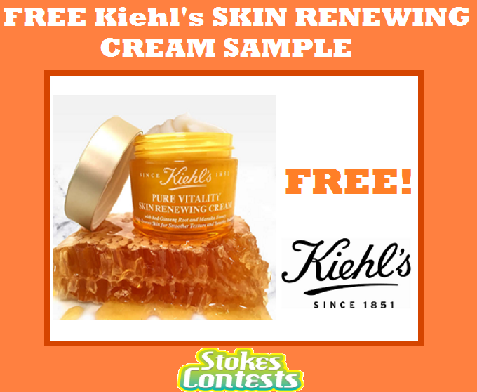 Image FREE Kiehl's Skin Renewing Cream Sample