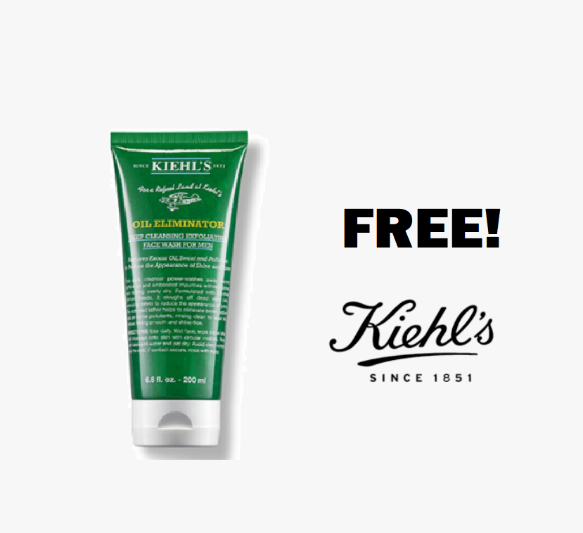 Image FREE Kiehl’s Face Wash