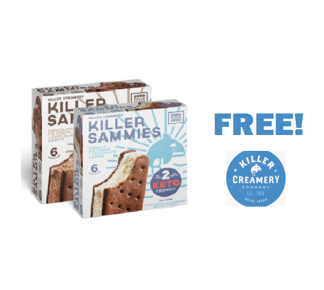 Image FREE BOX of Sugar Free Ice Cream Sandwiches