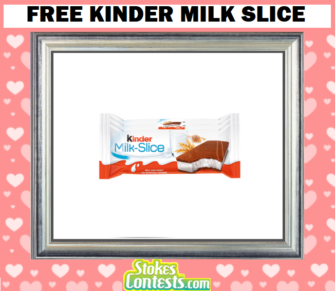 Image FREE Kinder Milk Slice