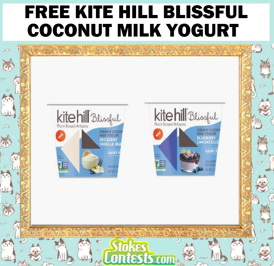 Image FREE Kite Hill Blissful Coconut Milk Yogurt