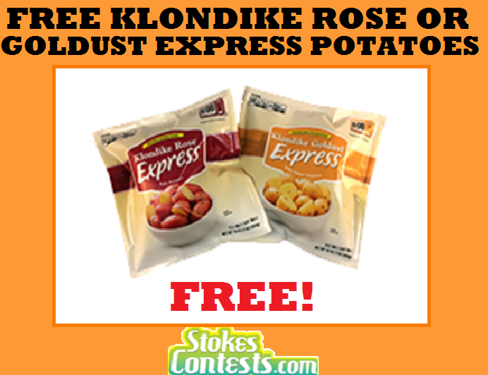 Image FREE Klondike Rose or Goldust Express POTATOES TODAY ONLY!