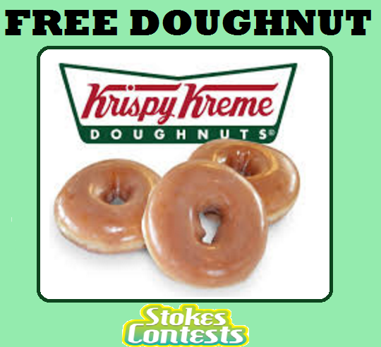 Image FREE Original Glazed Doughnut TODAY ONLY!