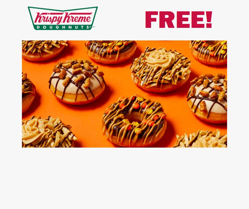 Image FREE Reese’s Remix Collection Doughnut at Krispy Kreme with ANY Purchase! TODAY ONLY!