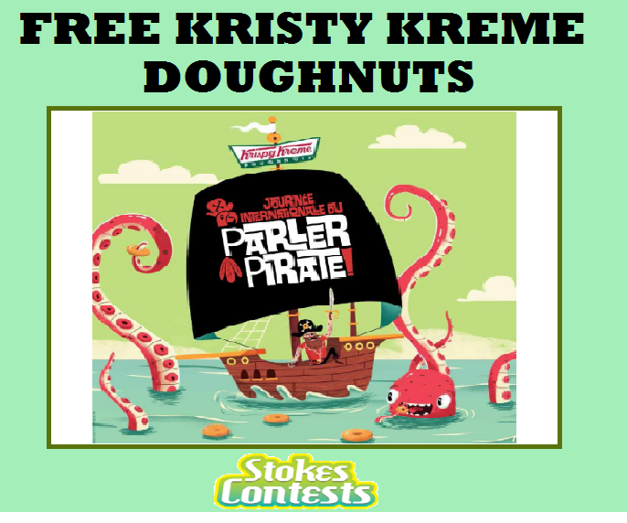 Image FREE Krispy Kreme Doughnuts TOMMORROW ONLY!