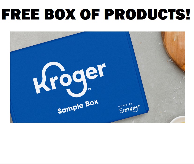 Image FREE BOX of Products from Kroger!