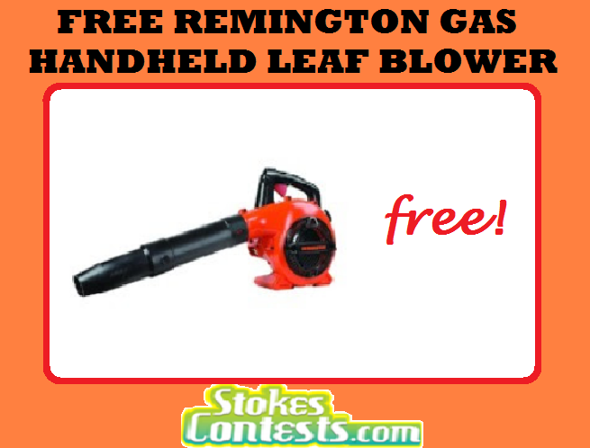 Image FREE Remington Gas Handheld Leaf Blower