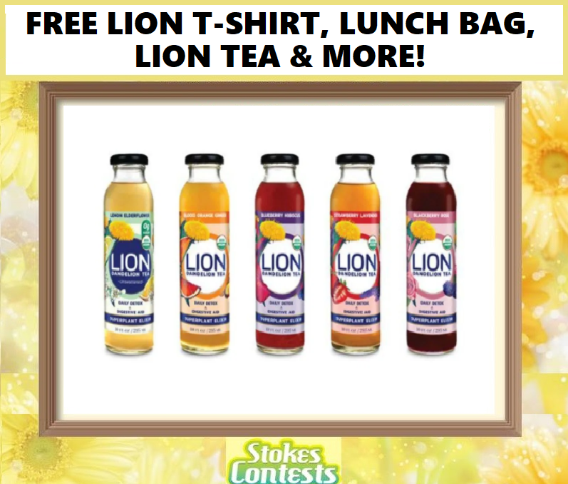 Image FREE Lion T-Shirt, FREE Lunch Bag, Lion Tea & MORE!