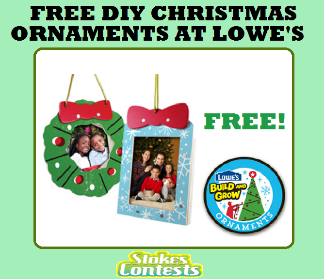 Image FREE DIY Christmas Ornaments at Lowe's