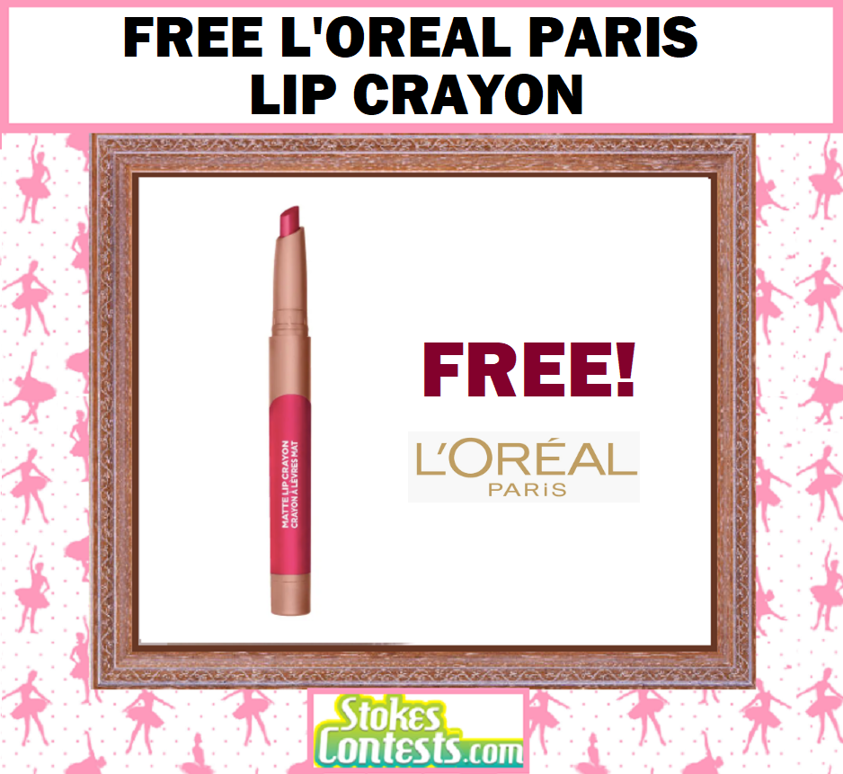 Image FREE L’Oreal Paris Lip Crayon 