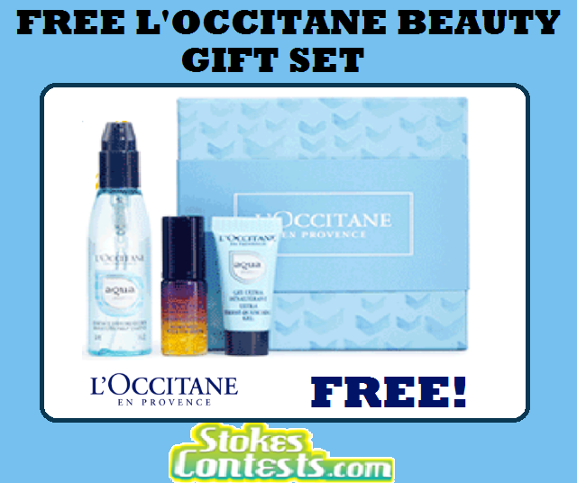 Image FREE L'Occitane Beauty Gift Set