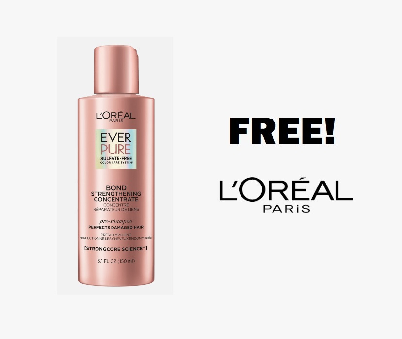 Image FREE L’Oreal Everpure Bond Strengthening Pre-Shampoo Treatment