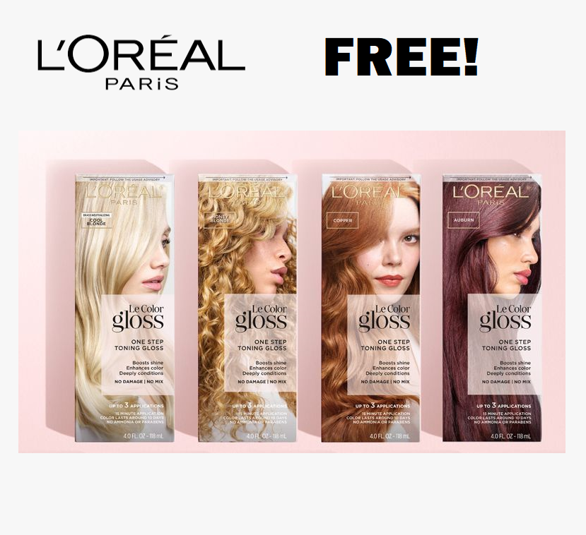 Image FREE L'Oreal Le Color Gloss