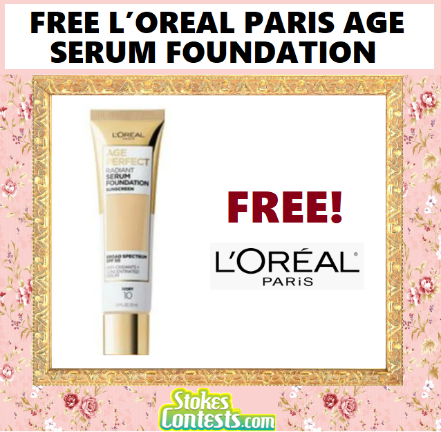 Image FREE L’Oreal Paris Age Serum Foundation