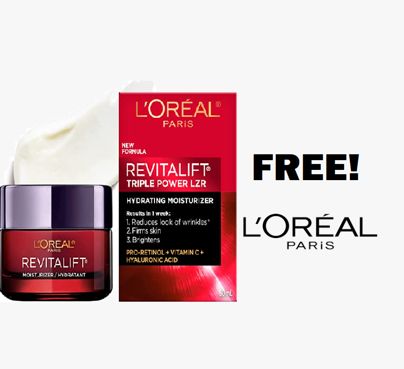 Image FREE L’Oreal Revitalift Triple Power Anti-Aging Moisturizer