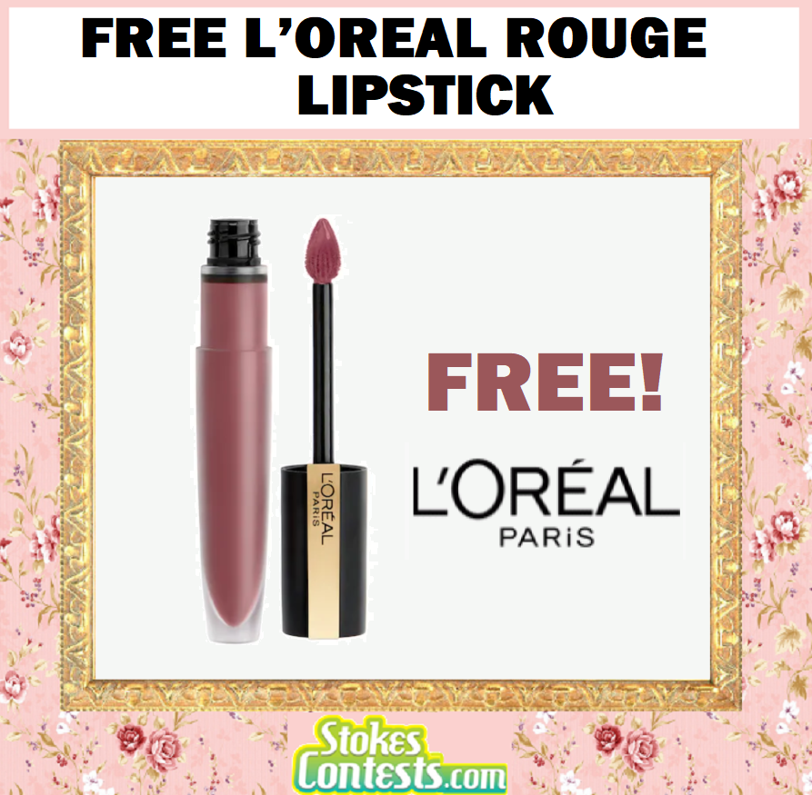 Image FREE L’Oréal Rouge Lipstick