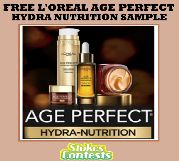 Image FREE L'Oreal Age Perfect Hydra Nutrition Sample..