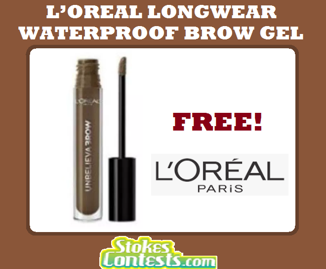 Image FREE L'Oreal Longwear Brow Gel