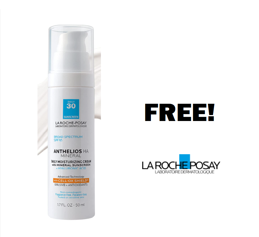 Image FREE La Roche-Posay Face Moisturizer With Hyaluronic Acid & SPF